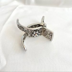 Korean Jeweled Metal Hair Clip Pin Claw